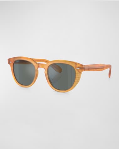 Oliver Peoples Men's N.05 Sun Acetate Square Sunglasses