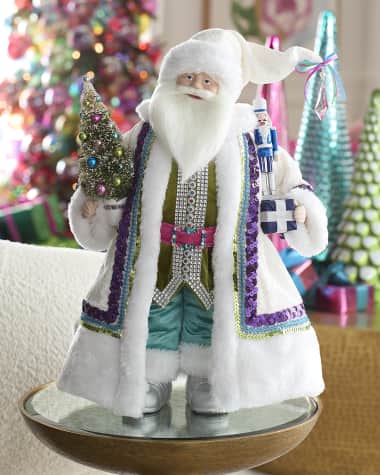 Neiman Marcus 19" Bright Christmas Santa