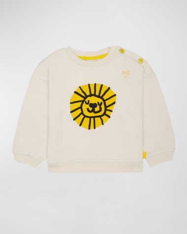 Mon Coeur Boy's Lion Summer Sweatshirt, Size 2-8