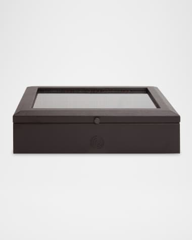 WOLF x WM Brown 4-Piece Watch Accessory Box