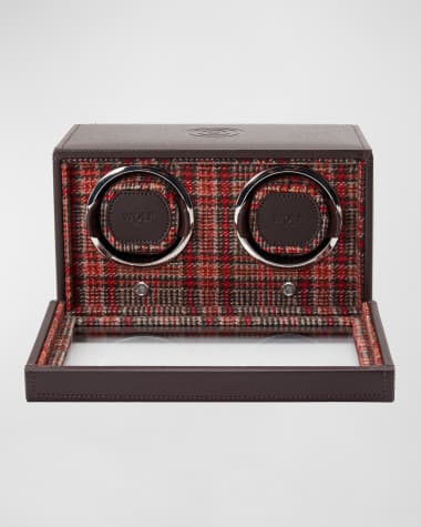WOLF x WM Brown Double Watch Winder
