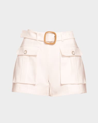Ramy Brook Cornelia Belted Shorts