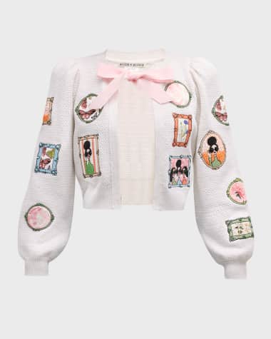 Alice + Olivia Kitty Frame Stace Cardigan