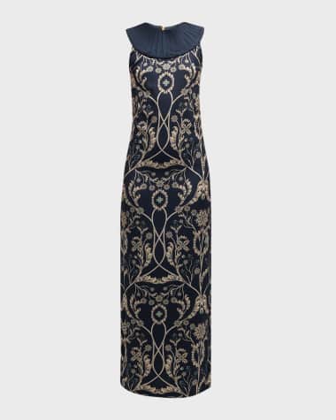 Agua by Agua Bendita Espinela Gema Sleeveless Floral Maxi Dress
