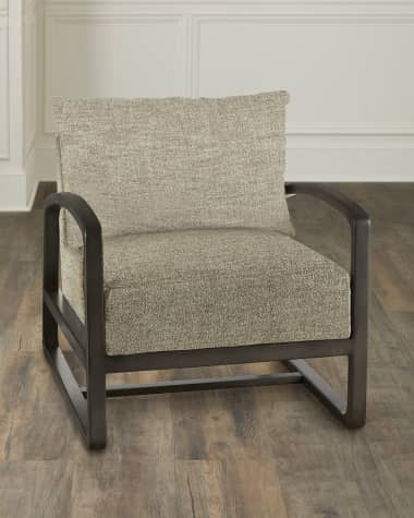 HF Custom Atlas Exposed Wood Chair