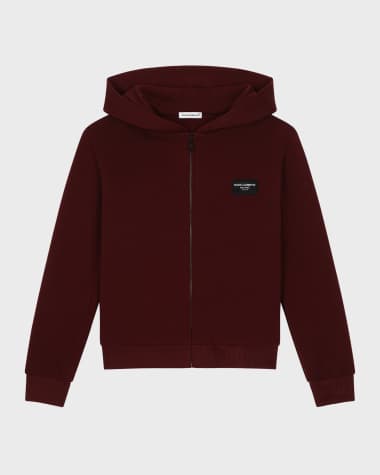 Dolce&Gabbana LOGO ZIP HOODIE LABEL