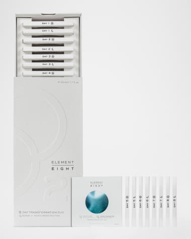 Element Eight 8 Day Transformation Duo Serum and Moisturizer Routine