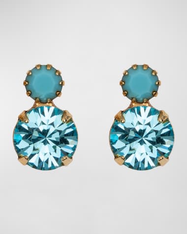 Jennifer Behr Mila Crystal Earrings