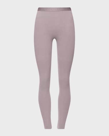 Wolford Grid Net Circular Knit Leggings