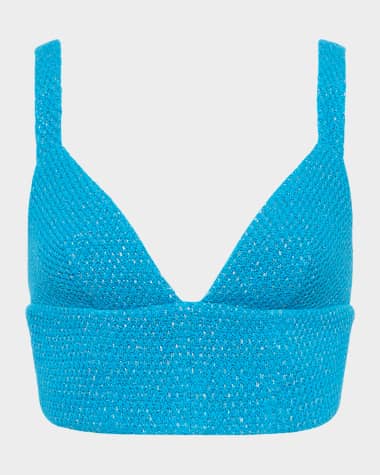 L'Agence Castalia Knit Bra Top