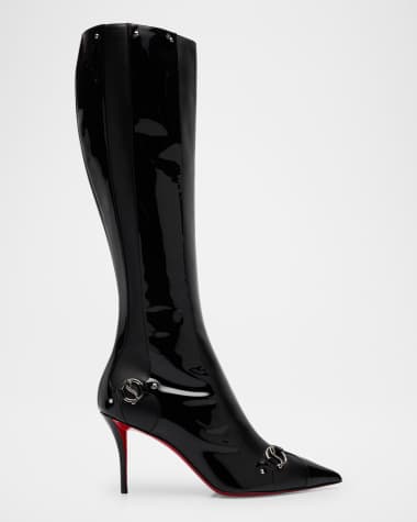 Christian Louboutin Women s Black Boots Shoes Neiman Marcus