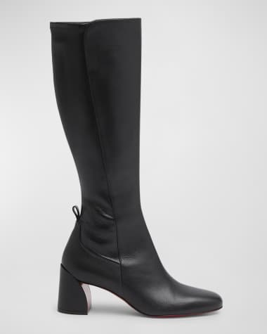 Knee high louboutin boots store