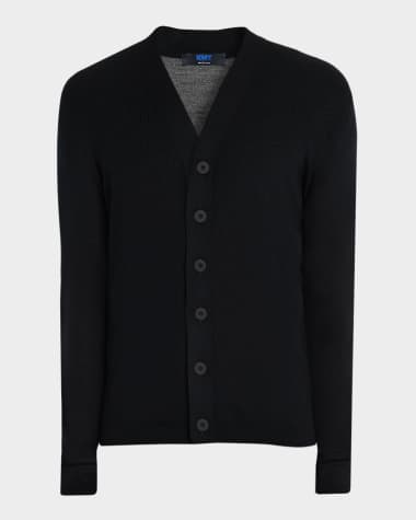 KNT Men's Cotton Knit Cardigan
