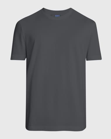 KNT Men's Cotton Crewneck T-Shirt