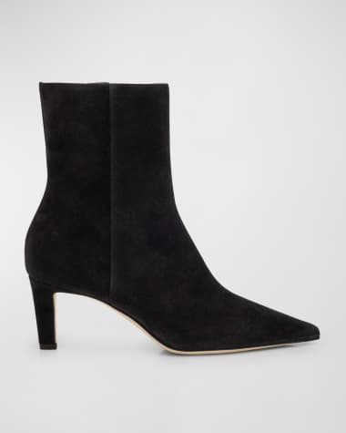 Jimmy Choo Alizze Suede Ankle Booties