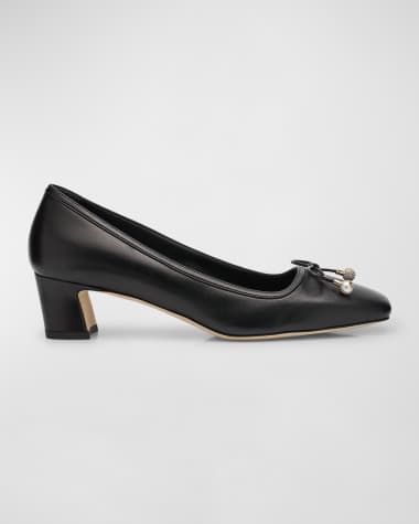 Black Designer Pumps Heels for Women Neiman Marcus