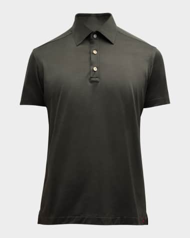 Kiton Men's Cotton Polo Shirt