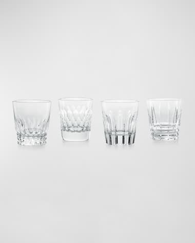 Baccarat Vintage Crystal Tumblers, Set of 4