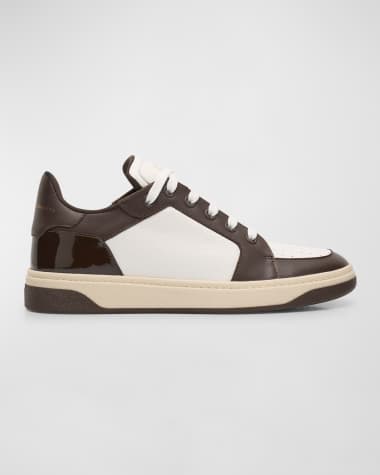 Giuseppe Zanotti Men's Gz94 Bicolor Leather High-Top Sneakers