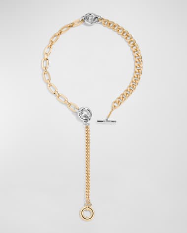 DEMARSON Pax Two-Tone Necklace