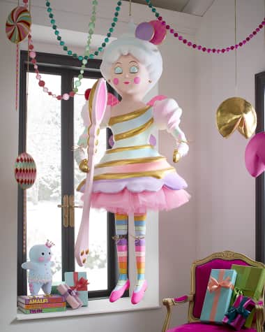 Glitterville Lickowish Holiday Display, 73"