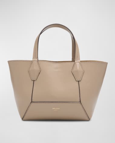 Jimmy Choo Diamond Small Leather Tote Bag