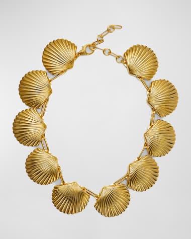 Elizabeth Cole Amalia Shell Necklace