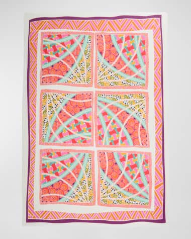 Franco Ferrari Printed Cotton-Silk Scarf