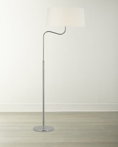 Visual Comfort Signature Canto Large Adjustable Floor Lamp by Thomas O'Brien
