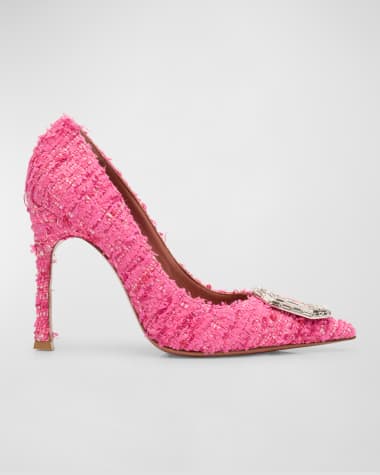 Designer pink heels hotsell