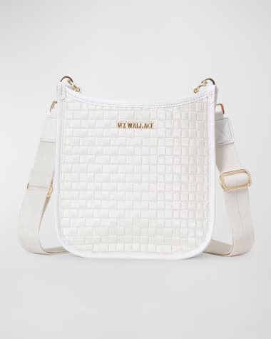 MZ WALLACE Metro Small Woven Crossbody Bag