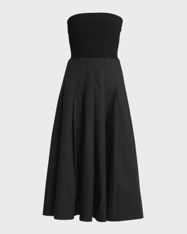 Proenza Schouler White Label Warren Strapless Midi Dress