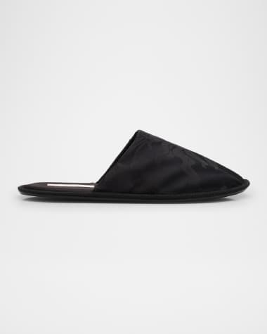 THE ROW Frances Brocade Silk Mule Slippers