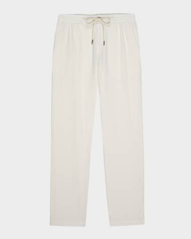 Rails Men's Callum Cotton Linen Straight-Leg Pants