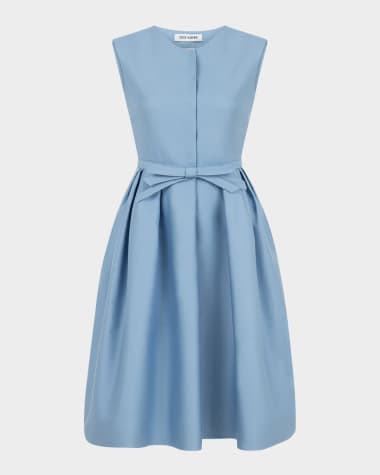Dice Kayek Flared Silk Midi Dress