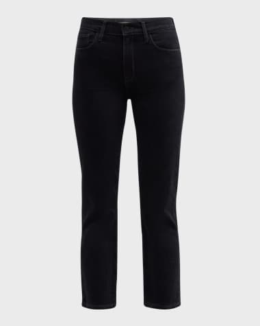 Triarchy Kate Mid-Rise Cropped Slim Jeans