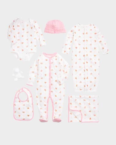 Ralph Lauren Childrenswear Kid's 7-Piece Gift Box Set, Size Newborn-9M