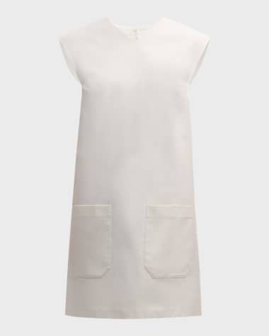 Foemina Sybil Sleeveless Twill Mini Dress