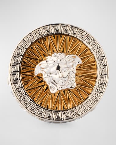 Versace Men's Medusa Signet Ring