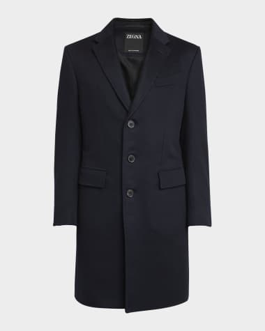 ZEGNA Men's Oasi Cashmere Sartorial Overcoat