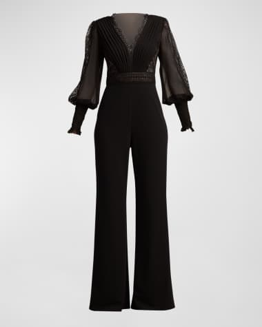 Neiman marcus black jumpsuit new arrivals