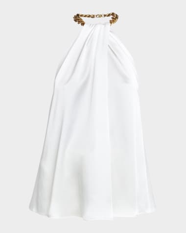 Stella McCartney Chain Halterneck Top
