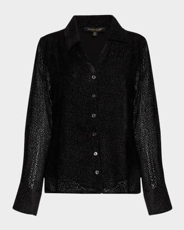 AS by DF Savannah Velvet Burnout Blouse
