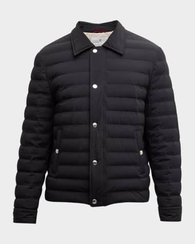 Brunello Cucinelli Men's Long-Sleeve Puffer Jacket