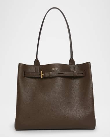 TOM FORD Audrey Medium Tote Bag in Grain Leather