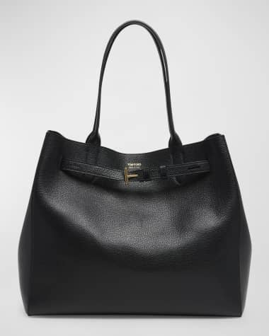 TOM FORD Audrey Large Tote Bag in Grain Leather