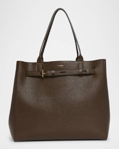 TOM FORD Audrey Large Tote Bag in Grain Leather