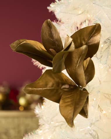 Jim Marvin 25" Magnolia Leaf Christmas Pick