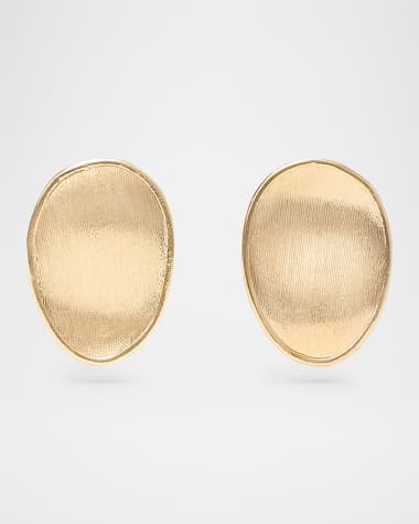 Marco Bicego 18K Yellow Gold Lunaria Stud Earrings, Small