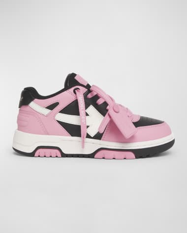 Off-White Girl's Out Of Office Tricolor Sneakers, Toddlers/Kids